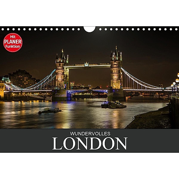 Wundervolles London (Wandkalender 2020 DIN A4 quer), Dirk Meutzner
