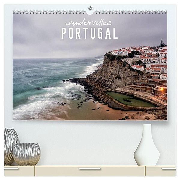 Wundervolles Portugal (hochwertiger Premium Wandkalender 2024 DIN A2 quer), Kunstdruck in Hochglanz, Serdar Ugurlu