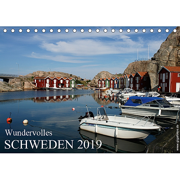 Wundervolles Schweden 2019 (Tischkalender 2019 DIN A5 quer), Werner Prescher