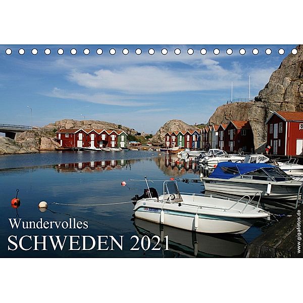 Wundervolles Schweden 2021 (Tischkalender 2021 DIN A5 quer), Werner Prescher