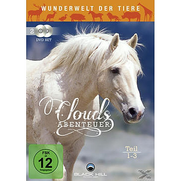 Wunderwelt der Tiere - Clouds Abenteuer, 2 DVDs