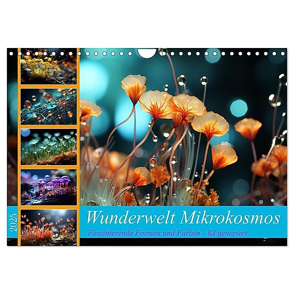 Wunderwelt Mikrokosmos (Wandkalender 2025 DIN A4 quer), CALVENDO Monatskalender, Calvendo, Cathrin Illgen