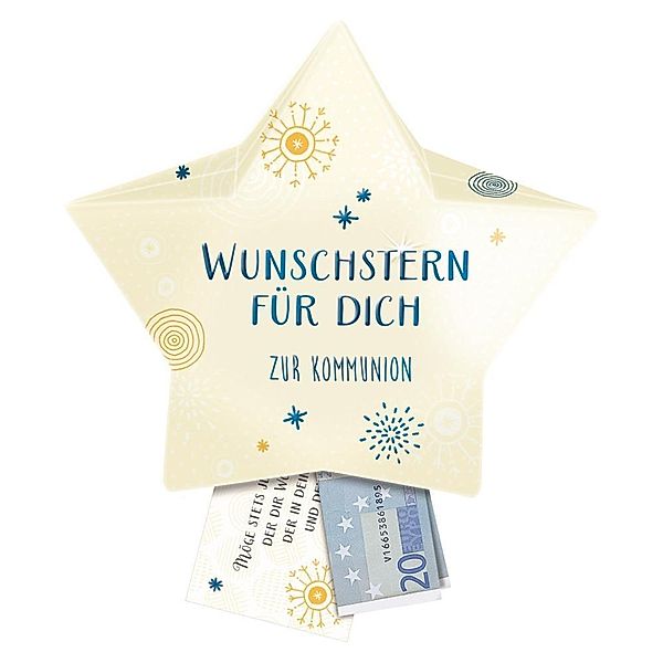 Wunscherfüller - Wunschstern für dich zur Kommunion