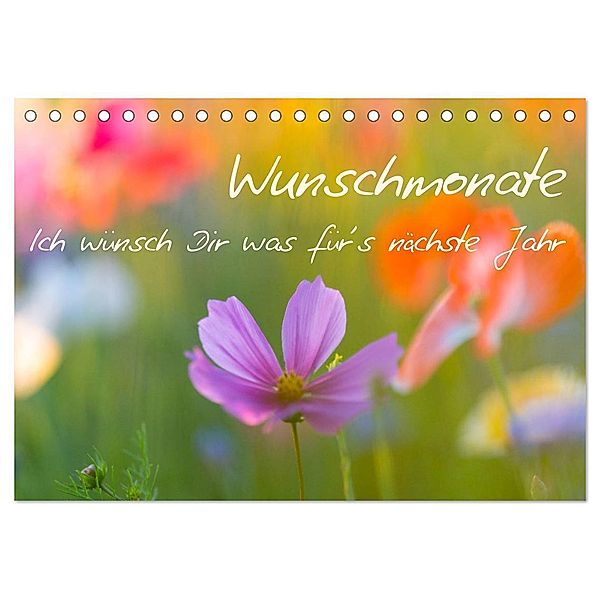 Wunschmonate (Tischkalender 2024 DIN A5 quer), CALVENDO Monatskalender, Sabine Böke-Bergau