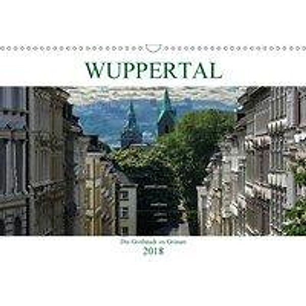 Wuppertal - Die Großstadt im Grünen (Wandkalender 2018 DIN A3 quer), Boris Robert