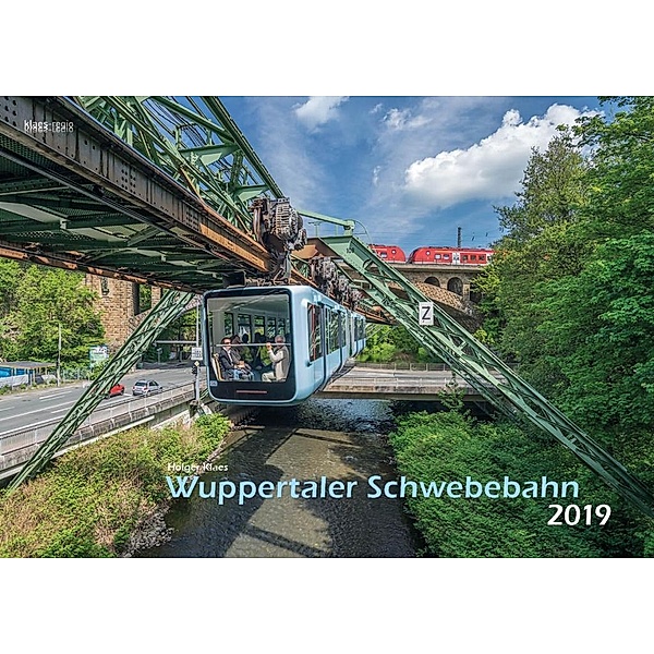 Wuppertal Schwebebahn 2019 Bildkalender A3