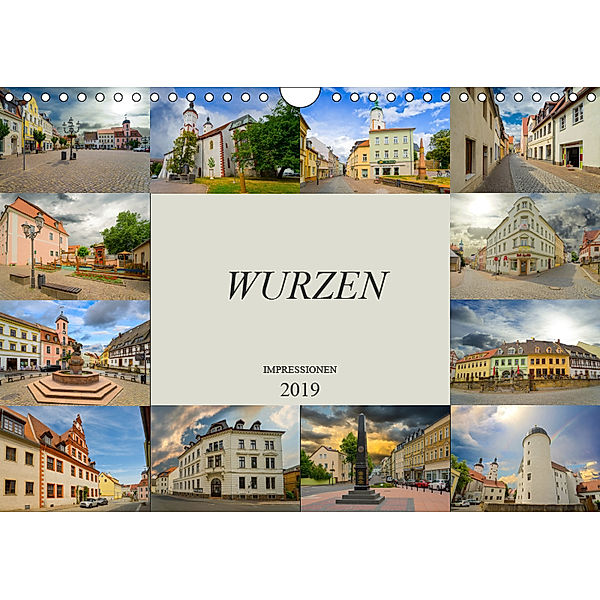 Wurzen Impressionen (Wandkalender 2019 DIN A4 quer), Dirk Meutzner