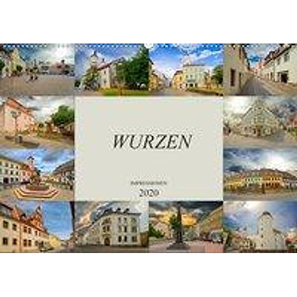 Wurzen Impressionen (Wandkalender 2020 DIN A2 quer), Dirk Meutzner