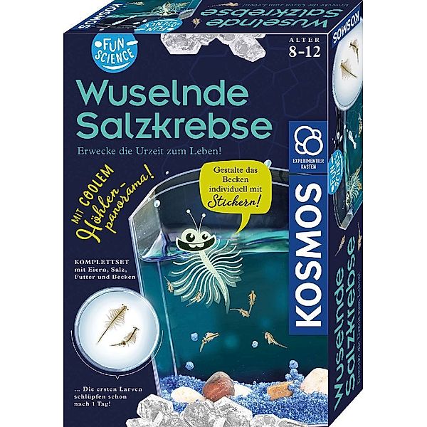 Kosmos Spiele Wuselnde Salzkrebse (Experimentierkasten)