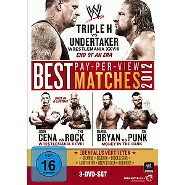 WWE - Best Pay-Per-View Matches 2012, Wwe