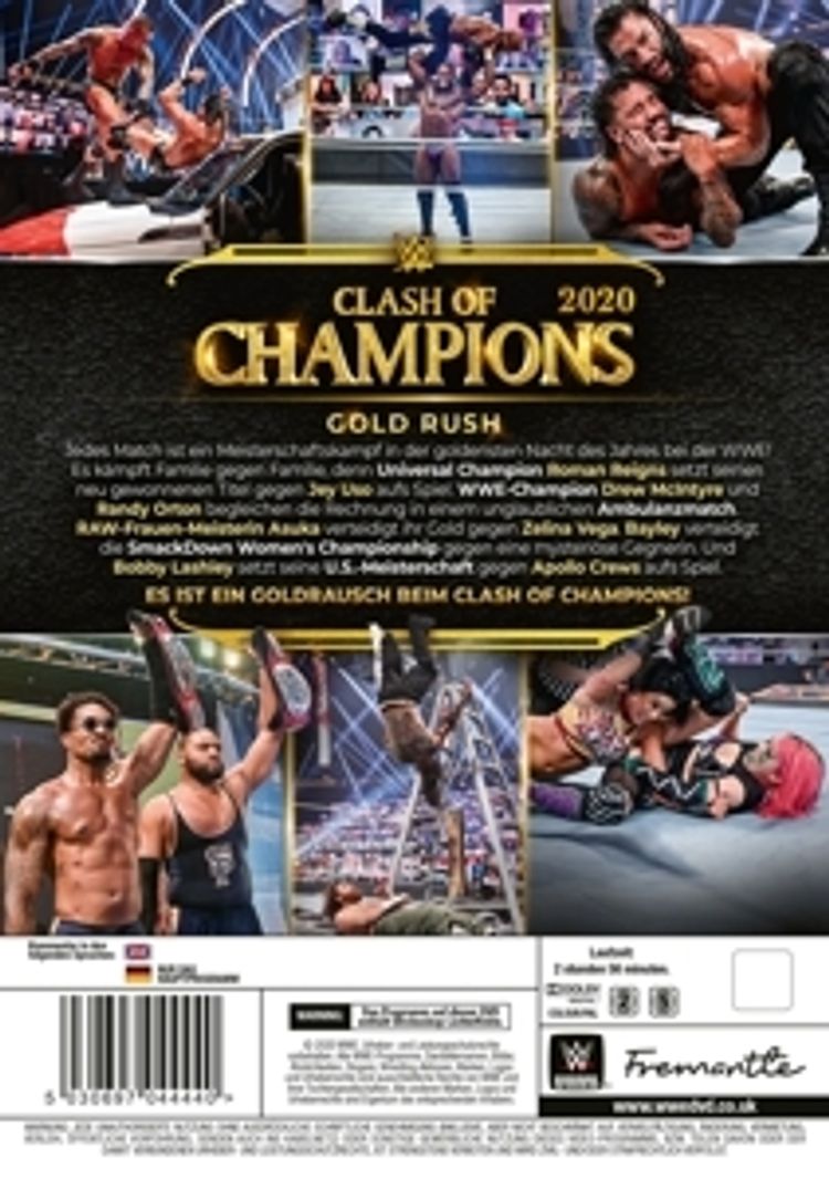 Wwe: Clash Of Champions 2020 DVD bei Weltbild.ch bestellen