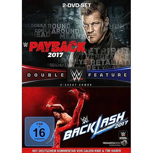 WWE - Payback/Backlash 2017 - 2 Disc DVD, Wwe