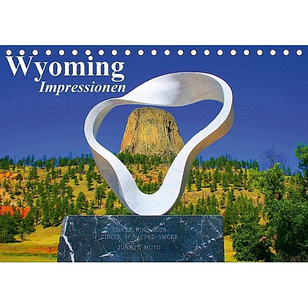 Wyoming - Impressionen (Tischkalender 2018 DIN A5 quer) Dieser erfolgreiche Kalender wurde dieses Jahr mit gleichen Bild, Elisabeth Stanzer