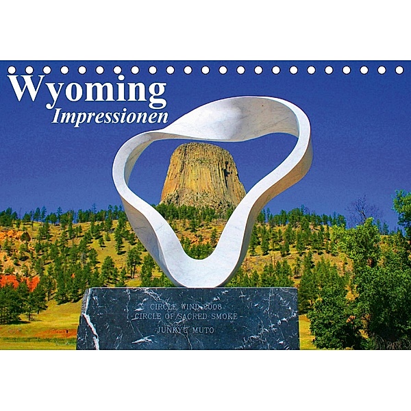 Wyoming - Impressionen (Tischkalender 2020 DIN A5 quer), Elisabeth Stanzer
