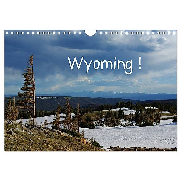 Wyoming! (Wandkalender 2024 DIN A4 quer), CALVENDO Monatskalender, Claudio Del Luongo