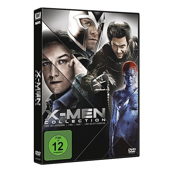 X-Men Movies Collection (4 DVDs), Patrick Stewart, Hugh Jackman, Jennifer Lawrence