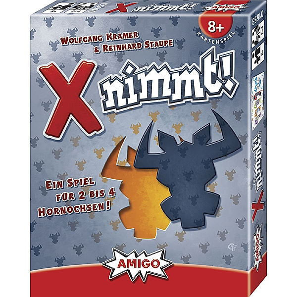 Amigo Verlag X nimmt! (Kartenspiel), Wolfgang Kramer, Reinhard Staupe