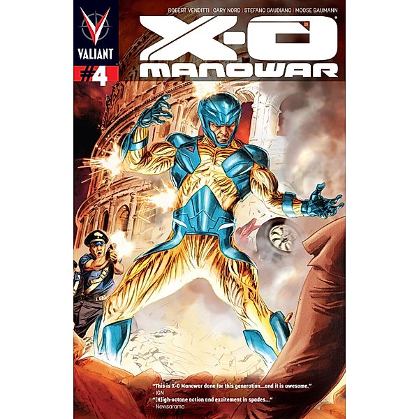 X-O Manowar (2012) Issue 4, Robert Venditti