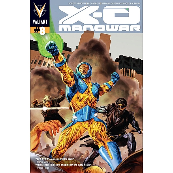 X-O Manowar (2012) Issue 8, Robert Venditti