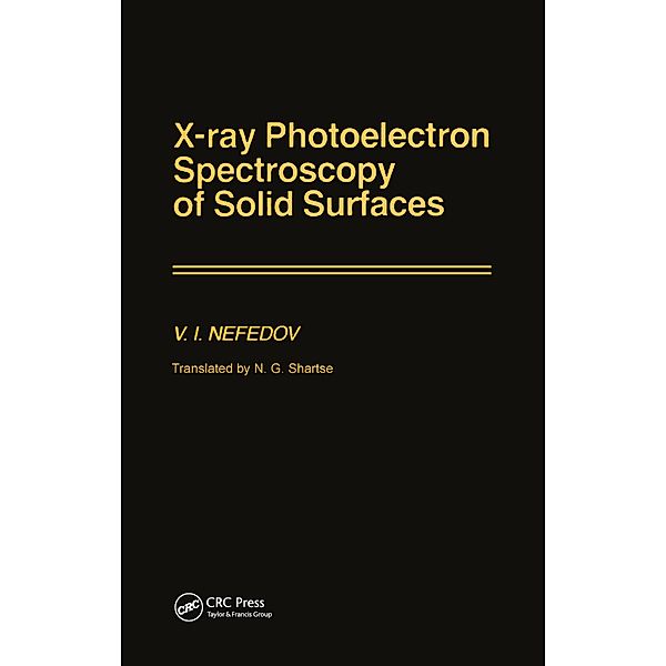 X-Ray Photoelectron Spectroscopy of Solid Surfaces, V. I. Nefedov