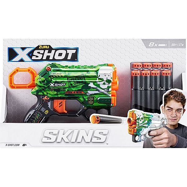 X-SHOT SKINS Menace (8 Darts) Camo