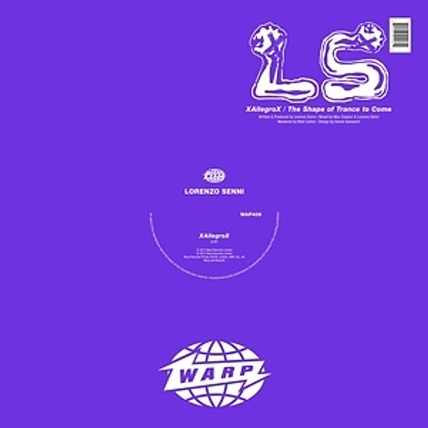 Xallegrox/The Shape Of Trance To Come (Ltd.12''), Lorenzo Senni