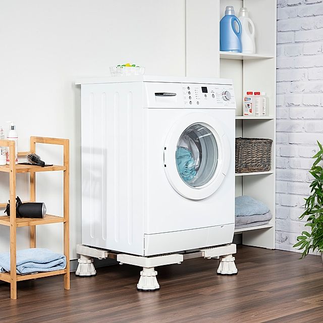 Xavax Waschmaschinen-Untergestell, verstellbar, 13-18 cm Höhe, 150kg  Traglast | Weltbild.at