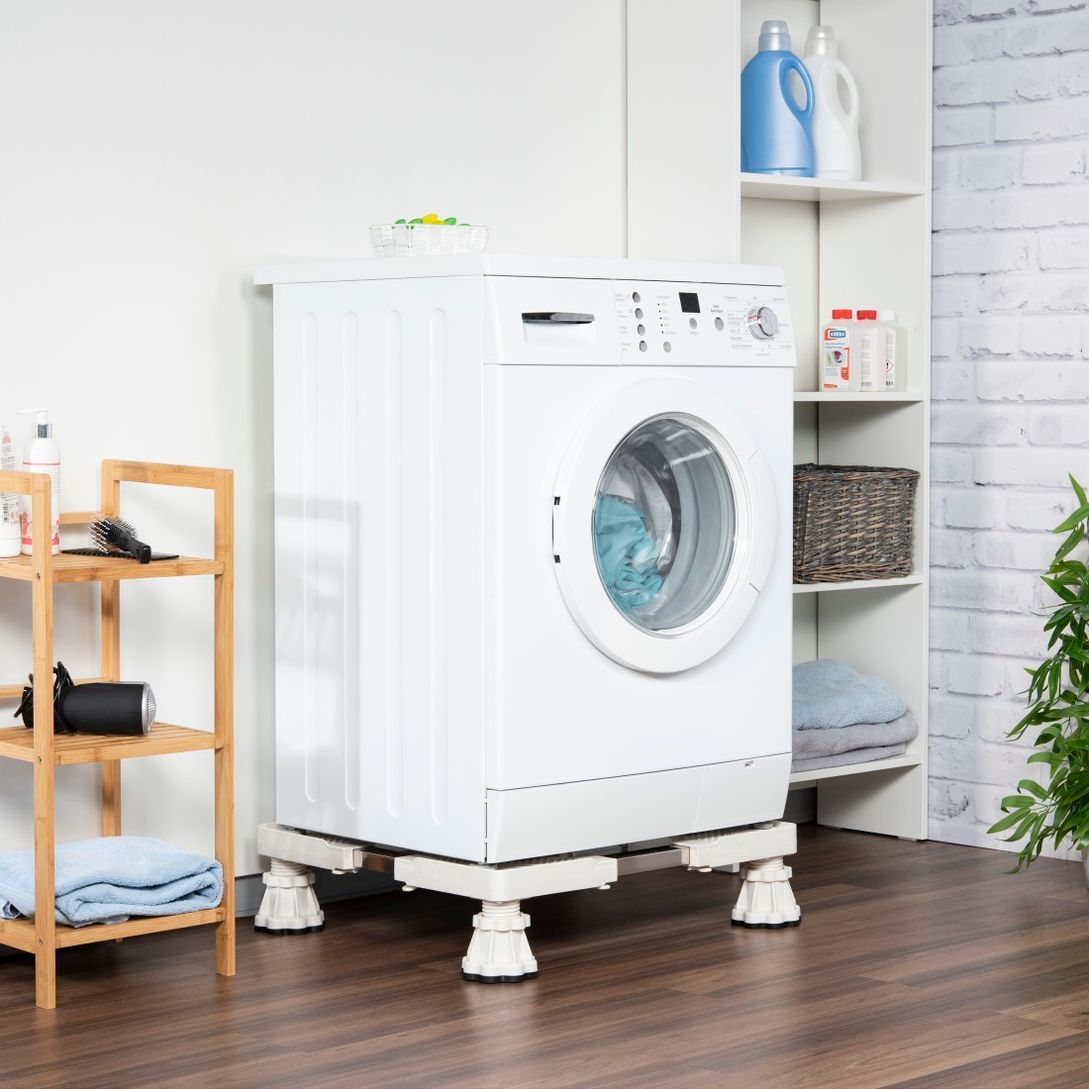 Xavax Waschmaschinen-Untergestell, verstellbar, 13-18 cm Höhe, 150kg  Traglast | Weltbild.de