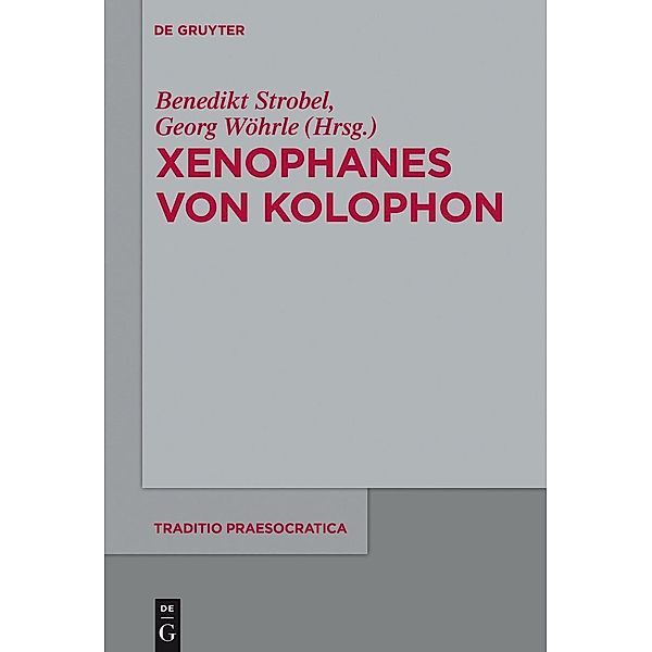 Xenophanes von Kolophon / Traditio Praesocratica