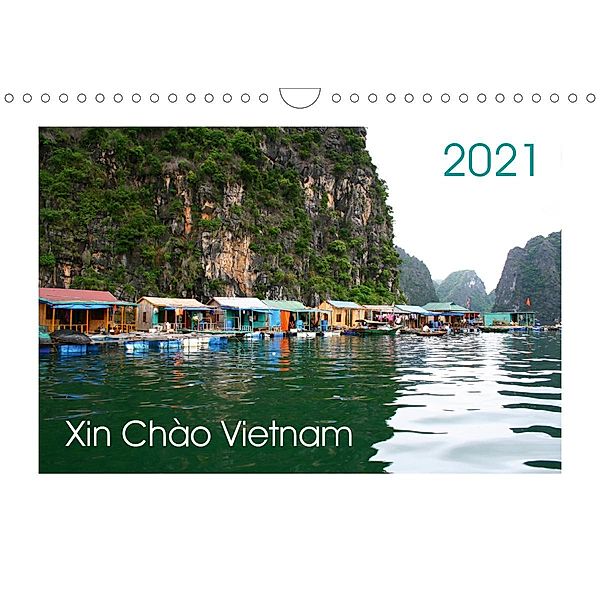 Xin Chào Vietnam (Wandkalender 2021 DIN A4 quer), Stefanie Degner / Visuelle Akzente Fotografie