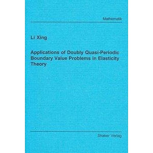 Xing, L: Applications of Doubly Quasi-Periodic Boundary Valu, Li Xing