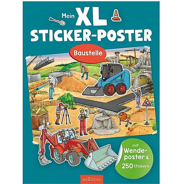 XL Sticker-Poster: Mein XL Sticker-Poster Baustelle