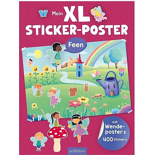 XL Sticker-Poster: Mein XL Sticker-Poster Feen