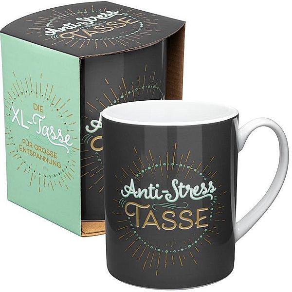 XL-Tasse für große EntspannungAnti-Stress Tasse