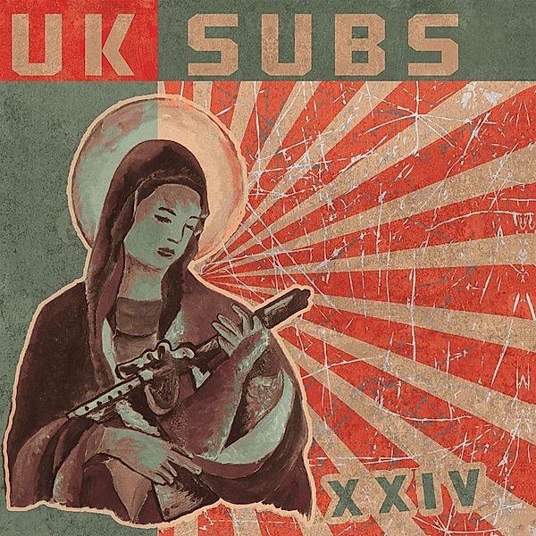 Xxiv-Double 10 Green/Clear Vinyl Edition, UK Subs