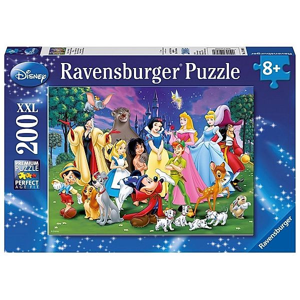 Ravensburger Verlag XXL-Puzzle Disney Lieblinge 200-teilig