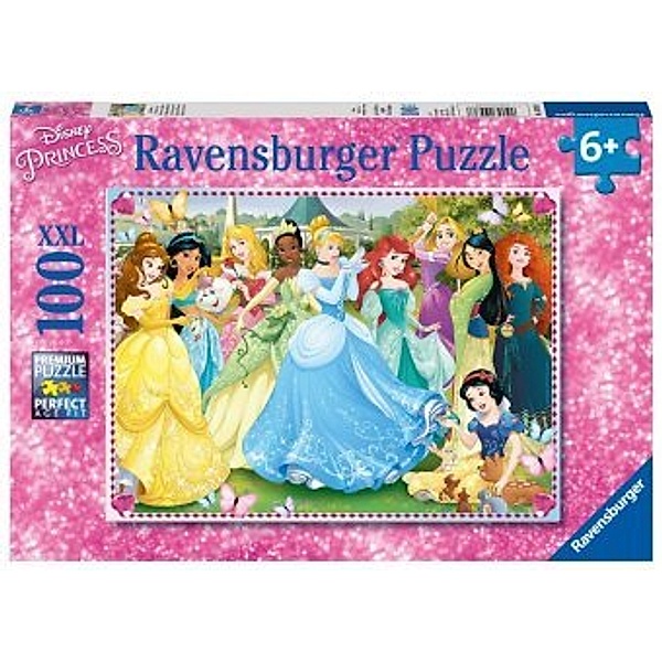 Ravensburger Verlag XXL-Puzzle Disney Princess - Zauberhafte Prinzessinnen 100-teilig