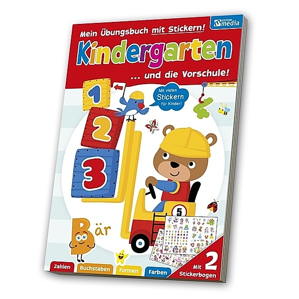 XXL Übungsbuch - Übungsbuch für den Kindergarten / Vorschule