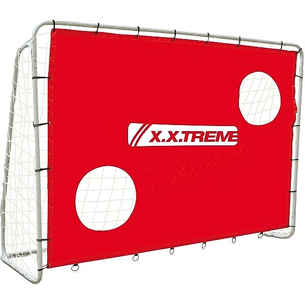 XXtreme Fußballtor + Torwand 213 x 152 x 76 cm