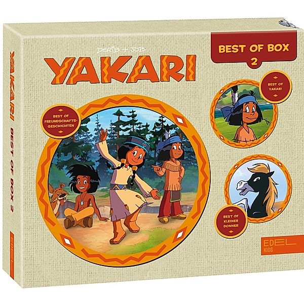 Yakari - Best of Box.Box.2,3 Audio-CD, Yakari