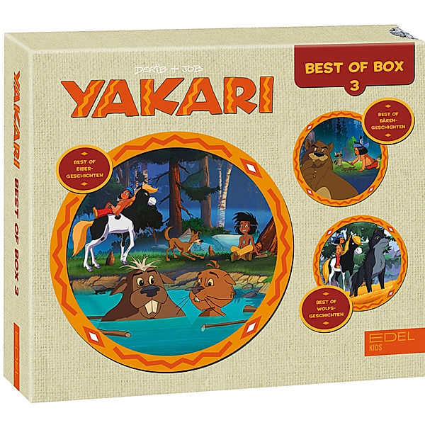 Yakari - Best of Box.Box.3,3 Audio-CD, Yakari