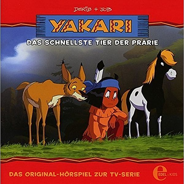 Yakari - Das schnellste Tier der Prärie,Audio-CD, Yakari