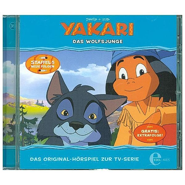 Yakari - Das Wolfsjunge,1 Audio-CD, Yakari