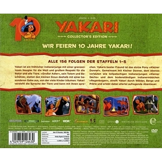 Yakari DVD-Box DVD jetzt bei Weltbild.ch online bestellen