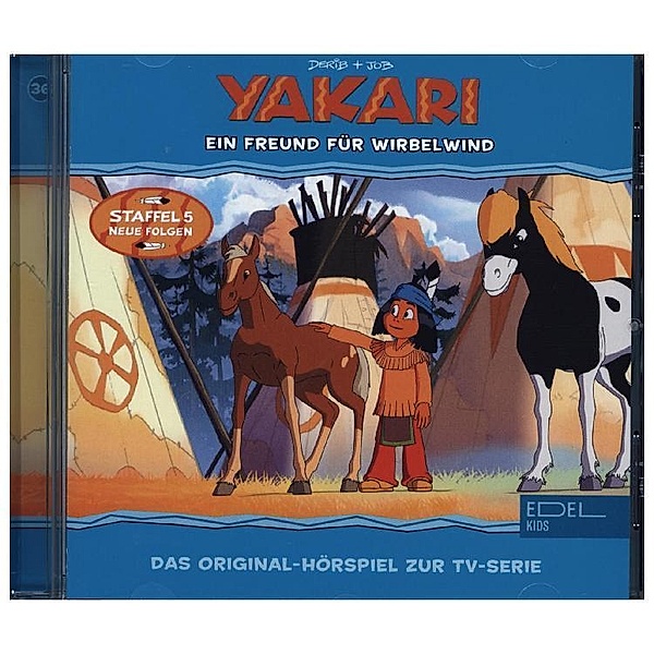 Yakari - Ein Freund für Wirbelwind,1 Audio-CD, Yakari