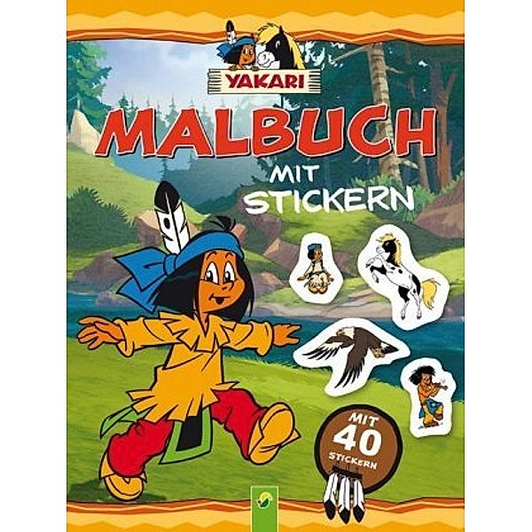 Yakari - Malbuch mit Stickern