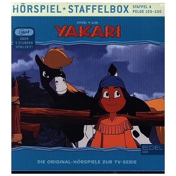 Yakari - Staffelbox.Box.4,1 Audio-CD, MP3, Yakari
