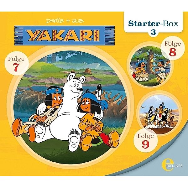 Yakari - Starter-Box 3 (Folge 7-9) (3 CDs), Yakari