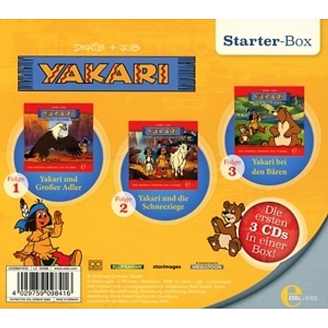 Yakari, Starter-Box, Audio-CD kaufen | tausendkind.de