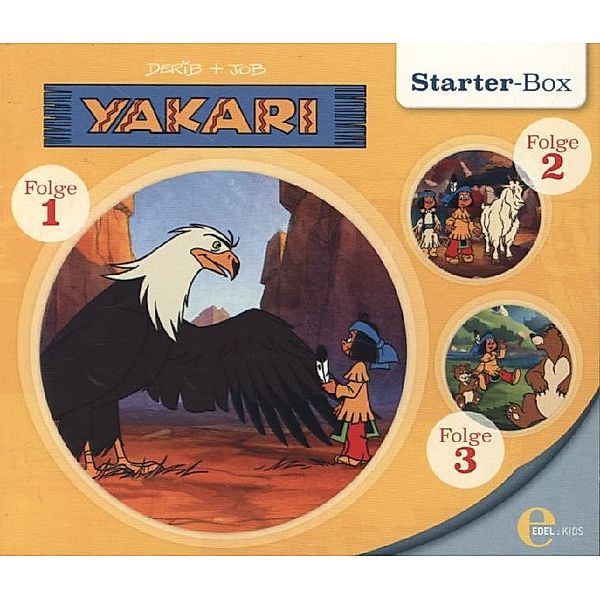 Yakari, Starter-Box,Audio-CD, Yakari